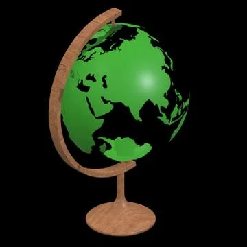 Globus concept 3d イラスト素材