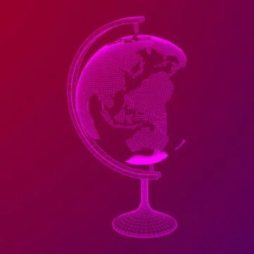 Globus concept. Vector 스톡 일러스트