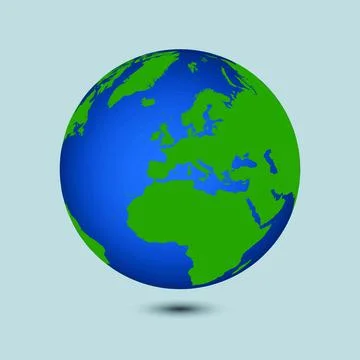 Globus zemlja Stock Illustration