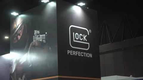 Glock firearms showcased Видео 340528543