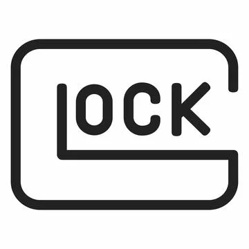 Glock logo vector イラスト素材