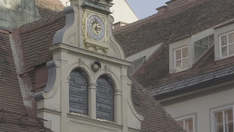 Glockenspiel, Graz, Austria Stock Footage 122692811