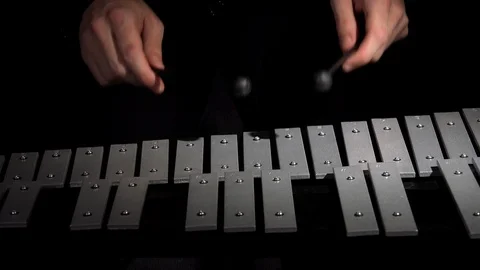 Glockenspiel Player Video stock 111933686
