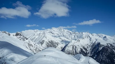 Glockner massive winter weather time lapse Видео 89631256