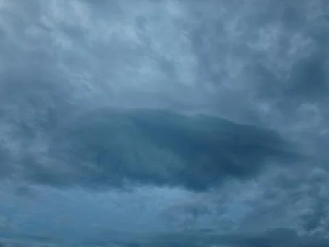 A gloomy clouds in the sky background cloudy wallpaper Stock Photos