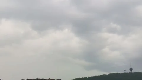 Gloomy Sky Ahead Vídeos de archivo 296465341