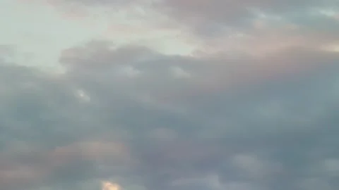 Gloomy Sky Ahead Stock Footage 306268761