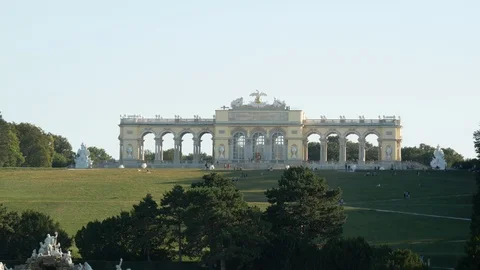 Gloriette, Vienna Video stock 100092734