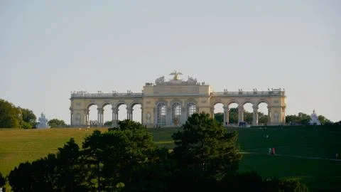 Gloriette, Vienna Foto stock