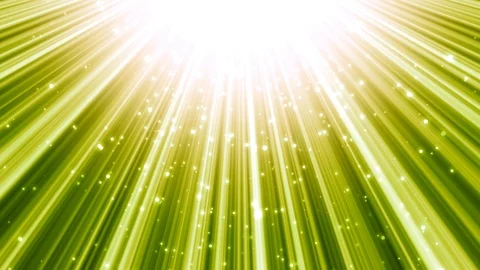 Glorious Light Rays Green Stock Footage 92335716