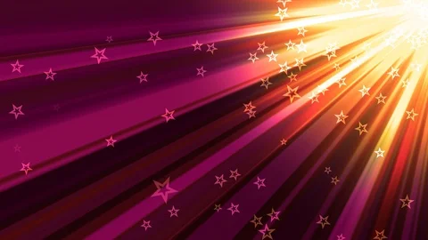 Glorious Rays and Stars Stock Footage 92337800