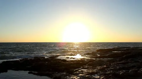 Glorious sea Stock Footage 20572350