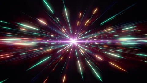 Glorious Space Lights Stock Footage 279916026