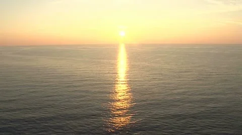 Glorious sunset in the Adriatic Sea Stock Footage 11166148