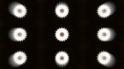 Glory abstract kaleidoscopic circle pattern like flower. Vídeos de archivo 42848444