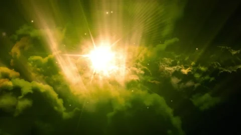 Glory of Heaven and Light Stock Footage 317840572