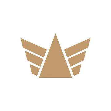 Glory wing icon vector illustration Illustrazione stock