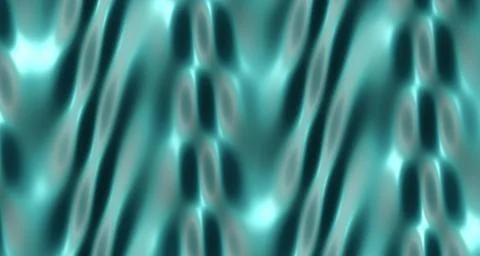 Glossy 3D ocean teal wave surface Stock Illustration