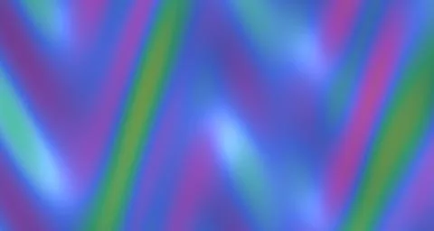 Glossy 3D rendered rainbow wave with specular highlights Stock Illustration