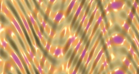 Glossy 3D rendered wave surface with warm tones 스톡 일러스트