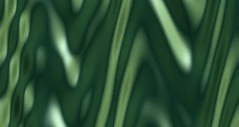 Glossy 3D rendered wave surface with deep forest green tones 스톡 일러스트
