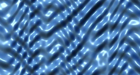 Glossy 3D rendered wave surface with deep blue tones 스톡 일러스트
