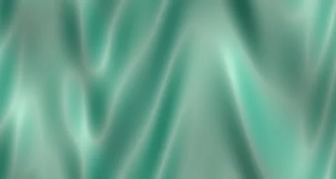 Glossy 3D rendered wave surface with aqua and green tones 스톡 일러스트