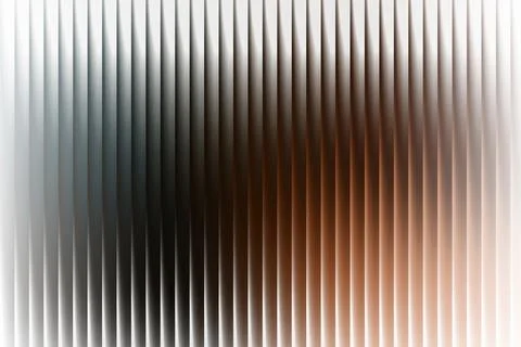 Glossy abstract ribbed gradient background with luminous neon color Stock Illustration