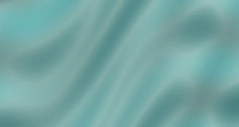 Glossy Aqua Green Wave Surface Render Illustration