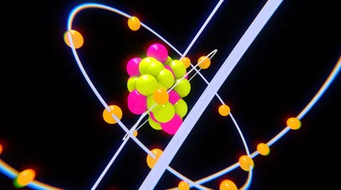 Glossy Atom (HD+Loop) Stock-Footage 31025113