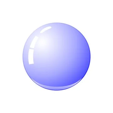 Glossy ball Stock Illustration