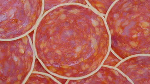 Glossy beans in rich sauce, Steaming red beans coated with savory rich tomato gl Stock Footage 325647343