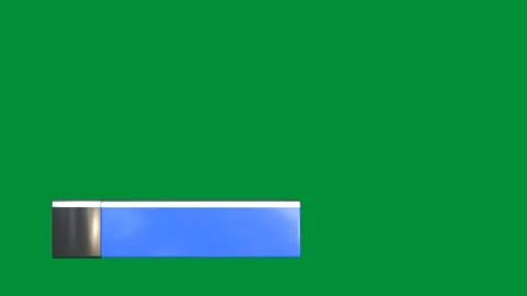 Glossy Blue and White 3D Rectangular Lower Third Scaling from Multiple Dire.. Video stock 337955246
