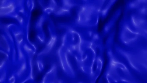 Glossy blue surface waving. Abstract wave background. 3D rendering Stock Footage 94731449