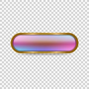 Glossy blur button icon shape graphic design Stockillustratie