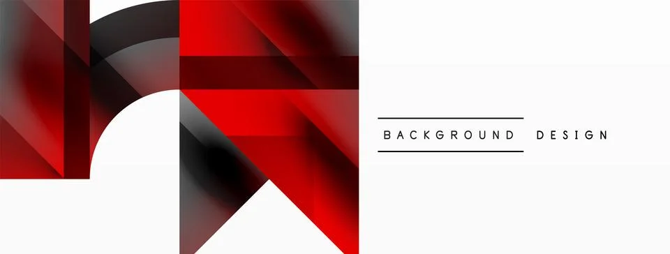 Glossy circle, square, triangle shapes minimalist geometric backdrop. Sleek イラスト素材
