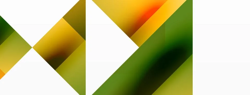 Glossy circle, square, triangle shapes minimalist geometric backdrop. Sleek 库存插图