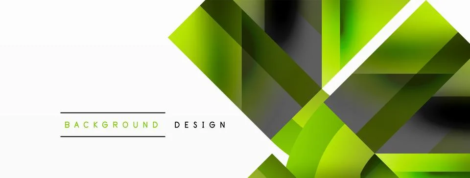 Glossy circle, square, triangle shapes minimalist geometric backdrop. Sleek 库存插图