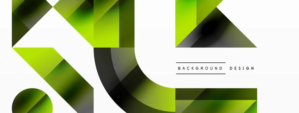 Glossy circle, square, triangle shapes minimalist geometric backdrop. Sleek 스톡 일러스트