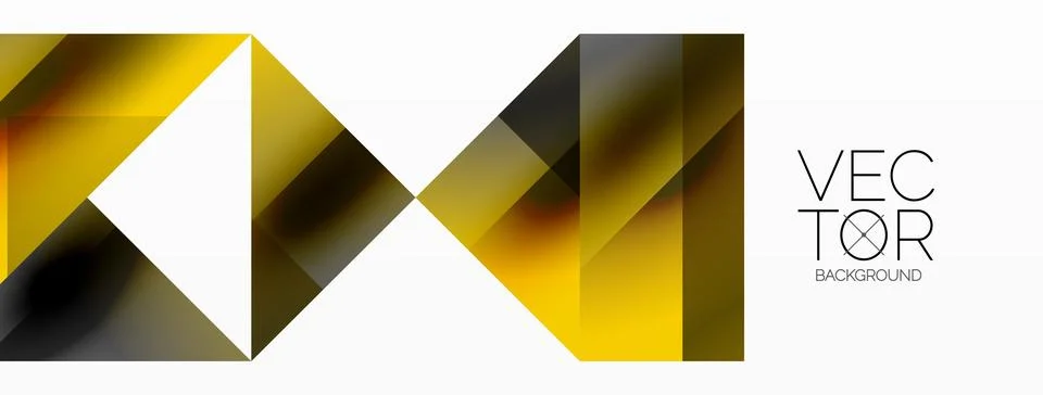 Glossy circle, square, triangle shapes minimalist geometric backdrop. Sleek 스톡 일러스트