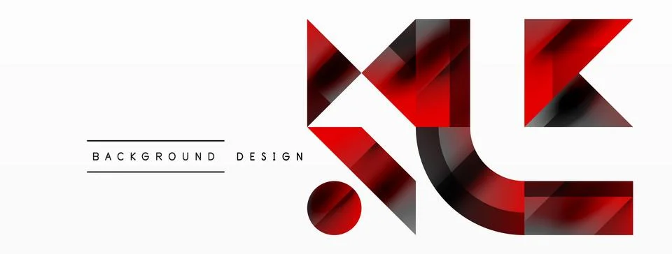 Glossy circle, square, triangle shapes minimalist geometric backdrop. Sleek 스톡 일러스트