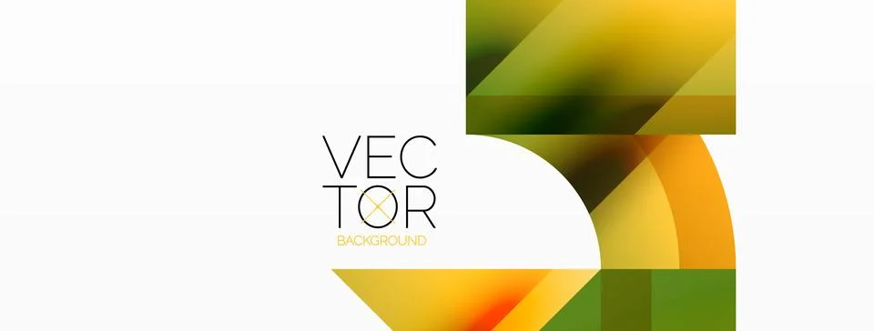 Glossy circle, square, triangle shapes minimalist geometric backdrop. Sleek イラスト素材