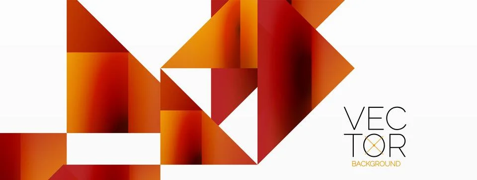 Glossy circle, square, triangle shapes minimalist geometric backdrop. Sleek 스톡 일러스트