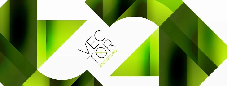 Glossy circle, square, triangle shapes minimalist geometric backdrop. Sleek Illustrazione stock