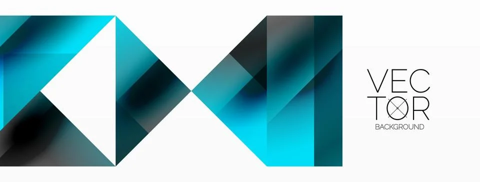 Glossy circle, square, triangle shapes minimalist geometric backdrop. Sleek 스톡 일러스트