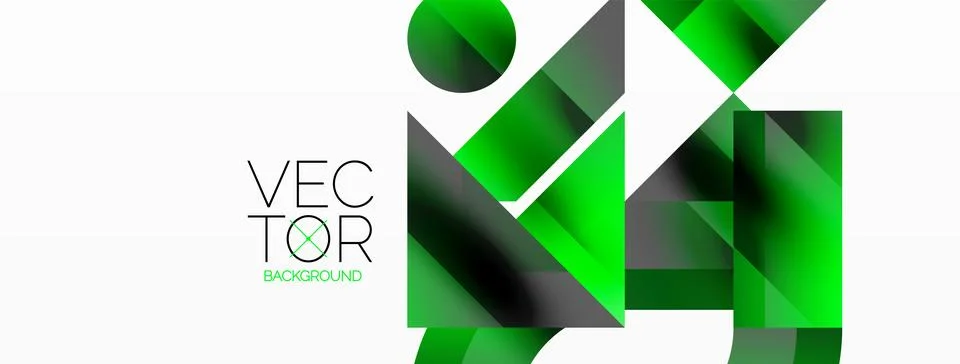 Glossy circle, square, triangle shapes minimalist geometric backdrop. Sleek 스톡 일러스트