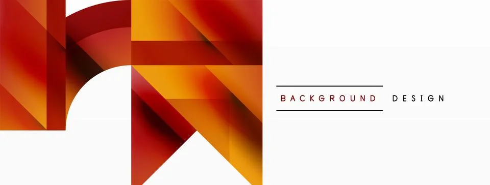 Glossy circle, square, triangle shapes minimalist geometric backdrop. Sleek イラスト素材