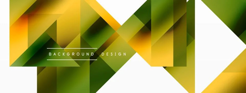 Glossy circle, square, triangle shapes minimalist geometric backdrop. Sleek 库存插图