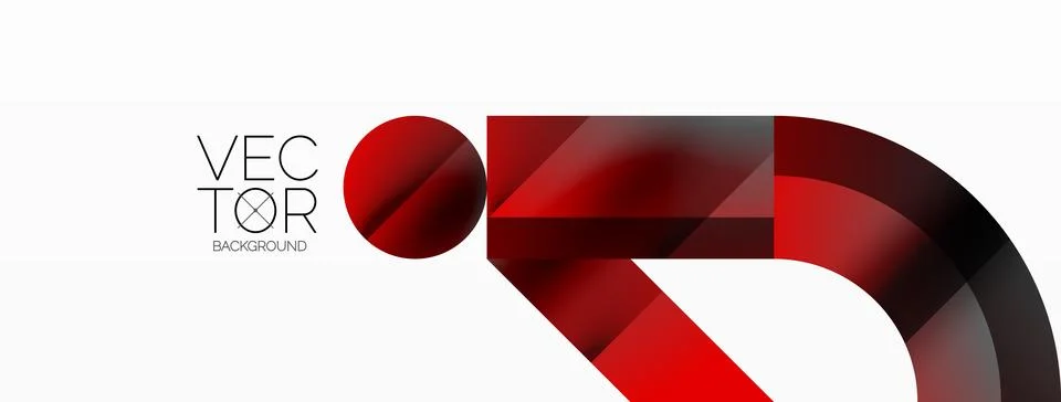 Glossy circle, square, triangle shapes minimalist geometric backdrop. Sleek 스톡 일러스트