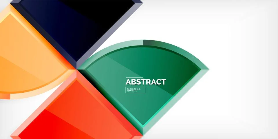 Glossy circles geometric background. Vector Illustration For Wallpaper, Banner 스톡 일러스트